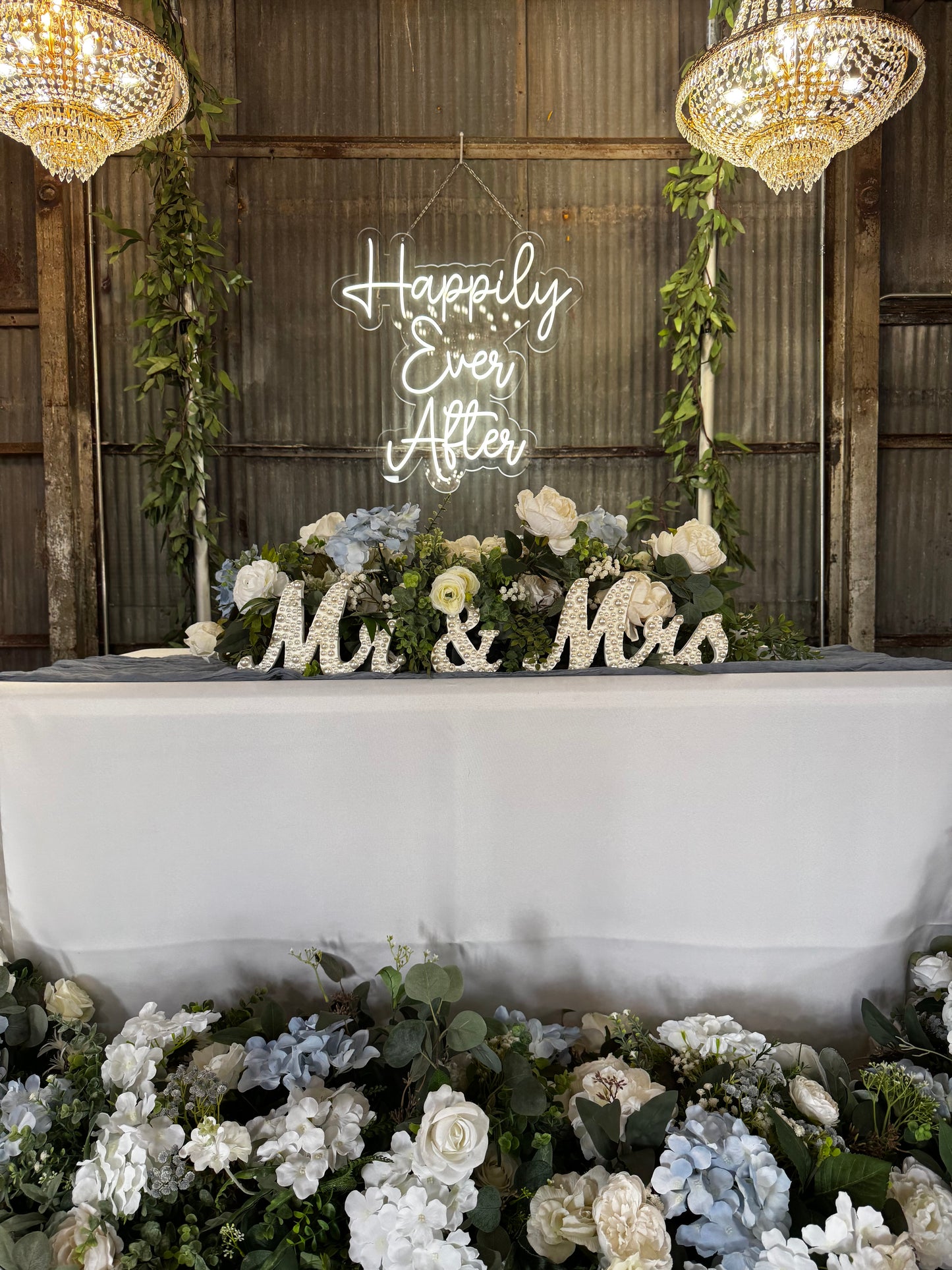 Rental - Happily Ever After LED Sign