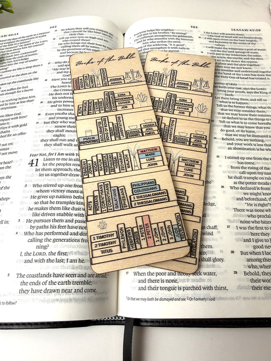 Books of the Bible Bookmark