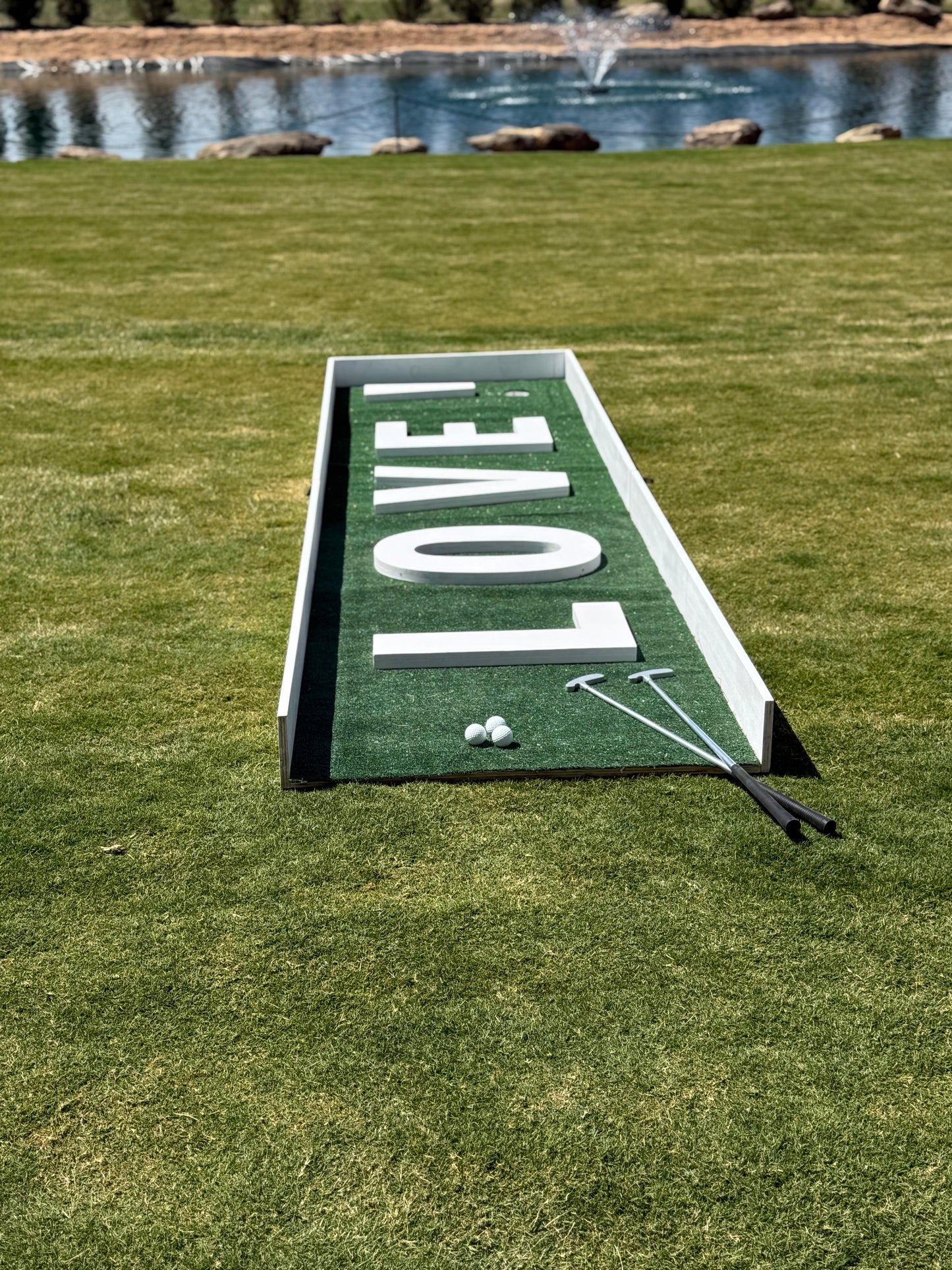 Mini Golf Reception Game - Rental