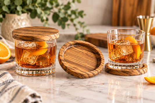2 in 1 Cocktail Coaster Cover